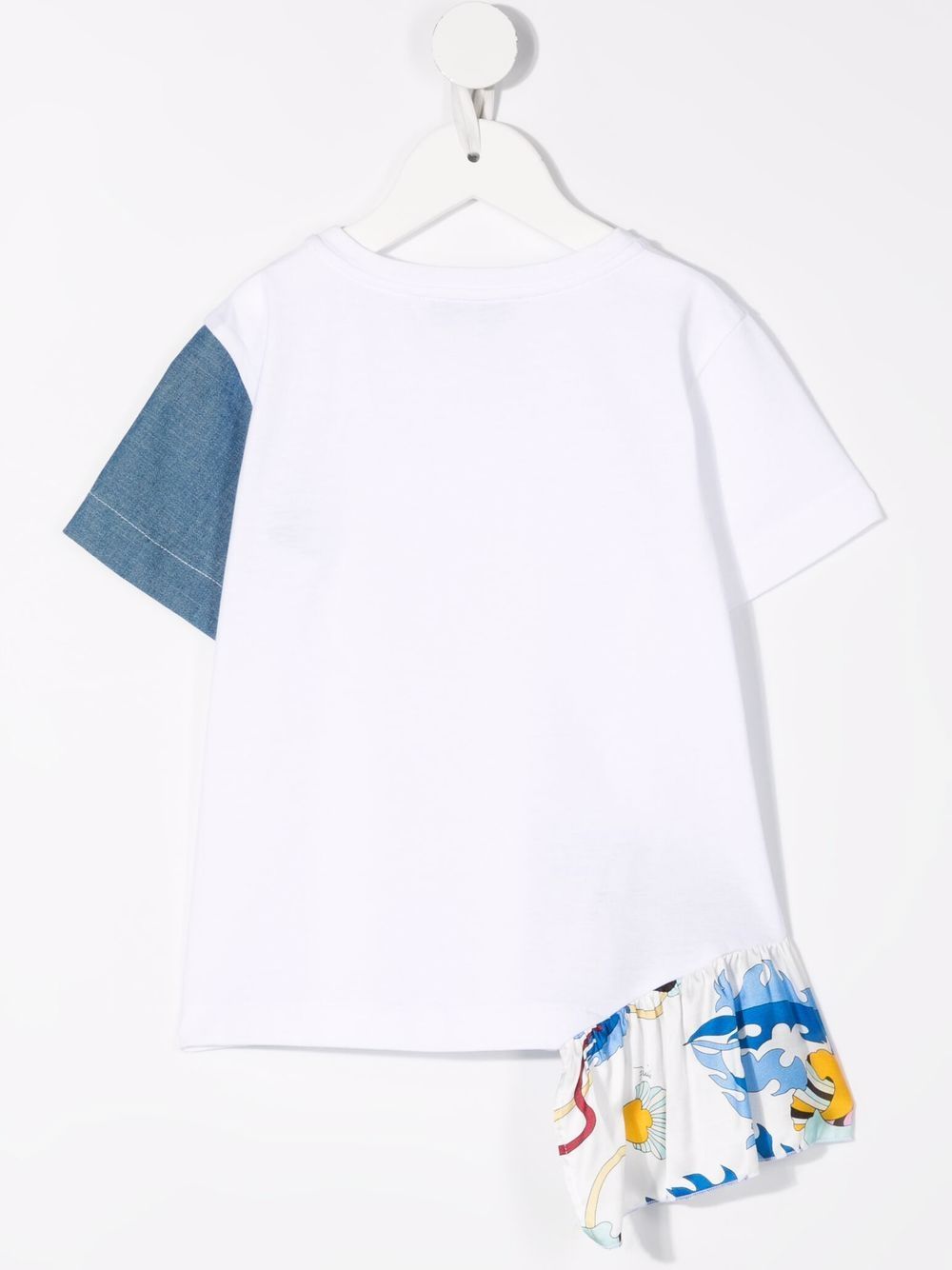 PUCCI Junior T-shirt met grafische afwerking - Wit