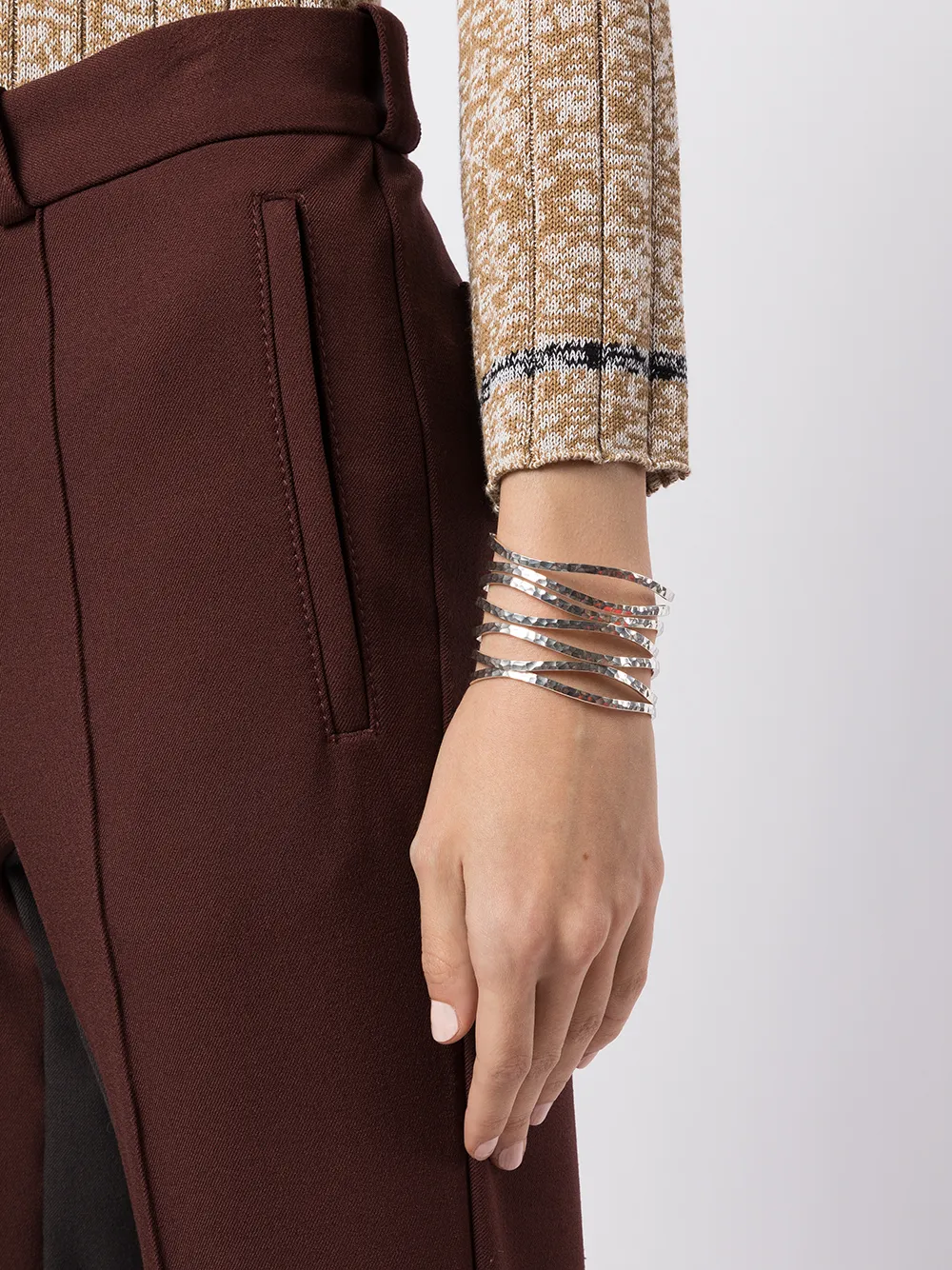 DOWER AND HALL Armband - Zilver