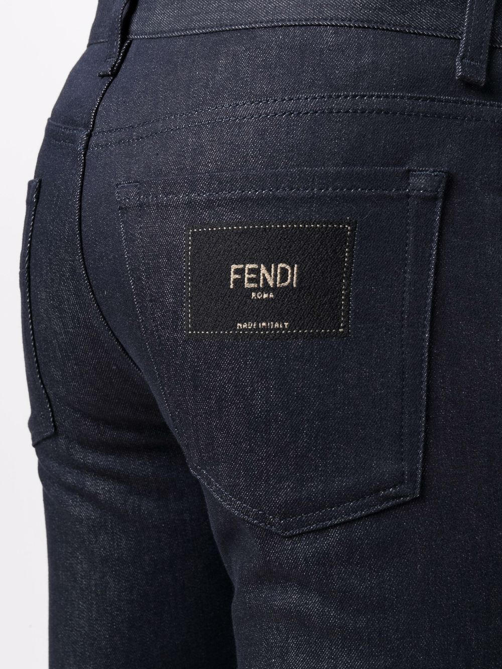 фото Fendi джинсы кроя слим