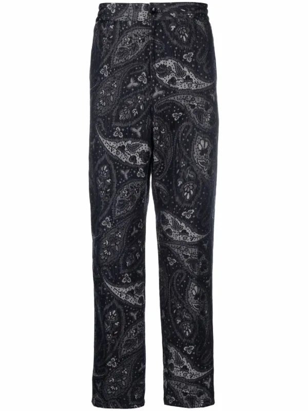ETRO paisley-print Tapered Trousers 
