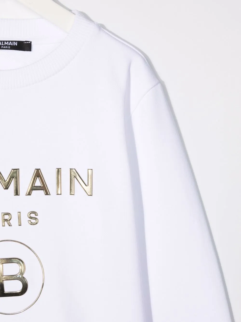 фото Balmain kids толстовка с логотипом