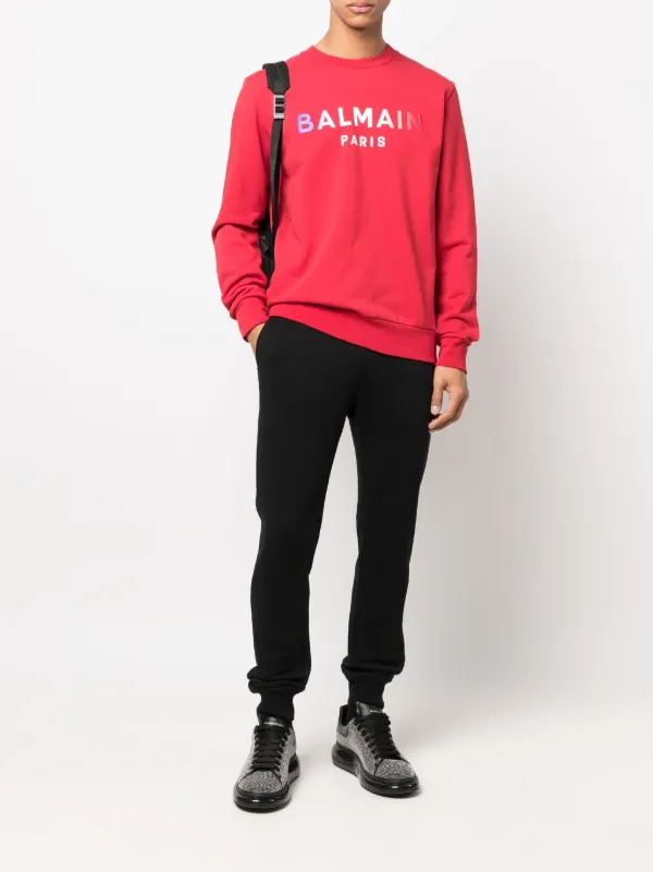 balmain tape sneakers