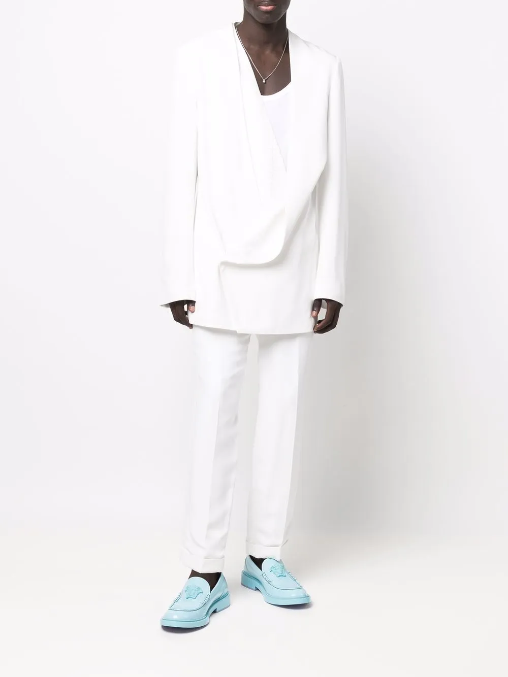 Balmain Straight broek - Wit