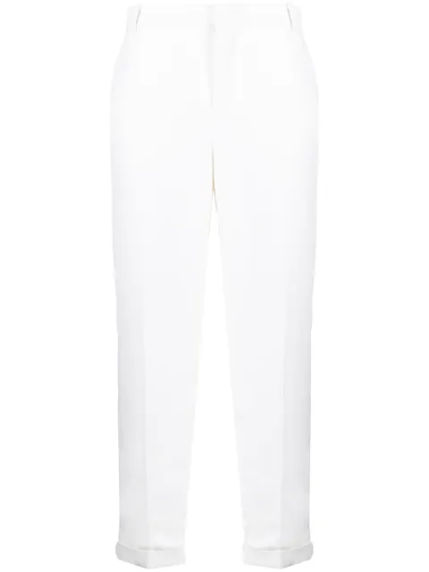 Balmain cropped straight-leg trousers