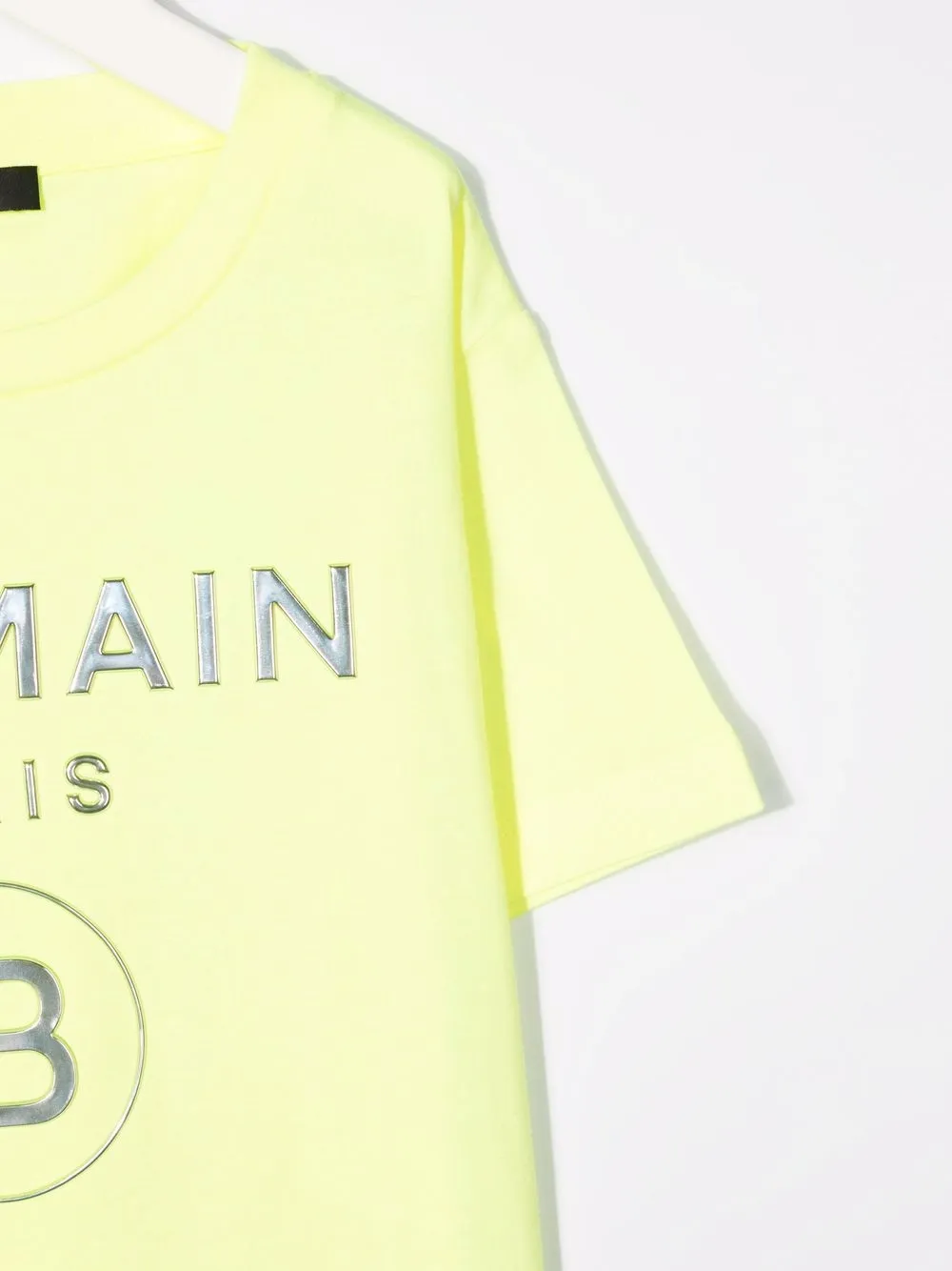 фото Balmain kids футболка с логотипом