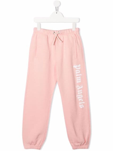 Palm Angels Kids logo-print track pants