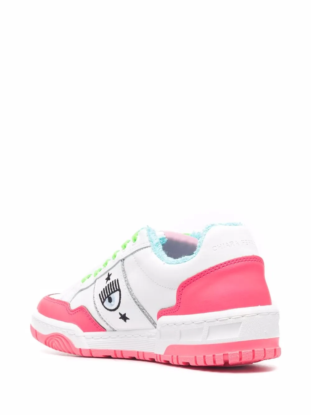 фото Chiara ferragni кроссовки в стиле колор-блок