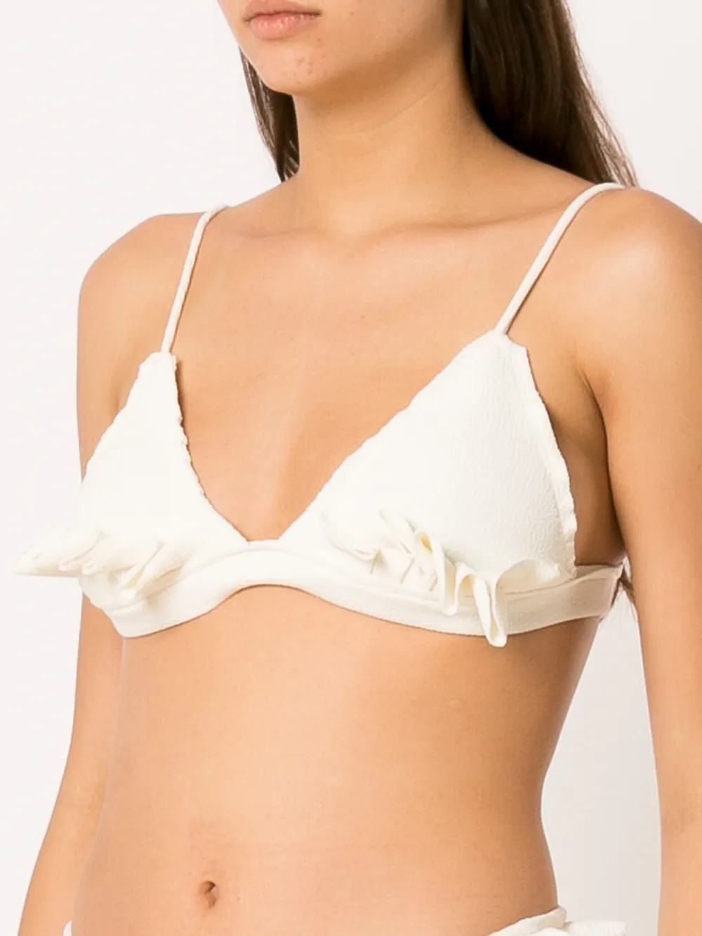 Clube Bossa Winni Bikini Top In White