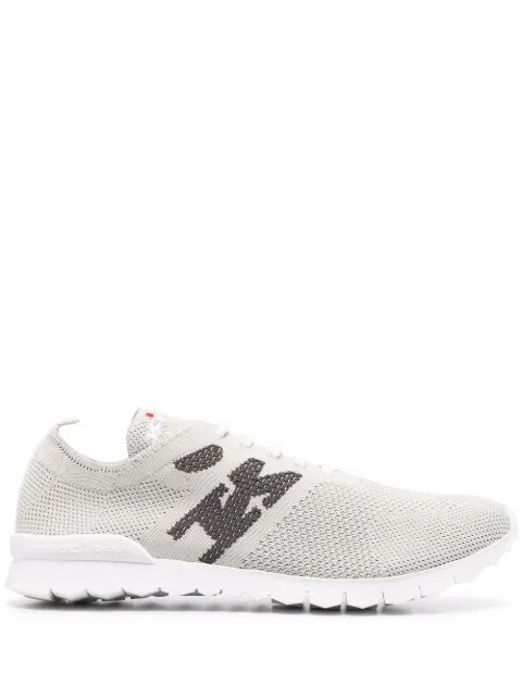 Kiton кроссовки с сетчатыми вставками