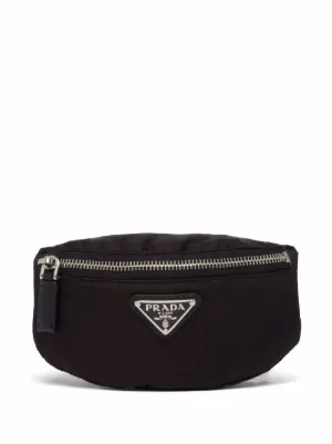 prada mini nylon pouch