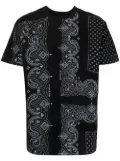 Givenchy distressed-effect bandana-print T-shirt - Black