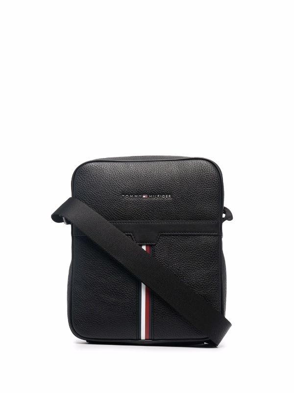 tommy hilfiger side bag leather