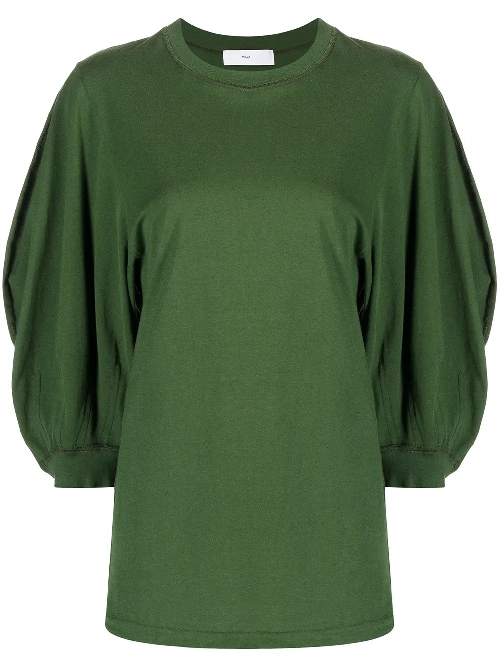 

Toga playera con mangas farol - Verde