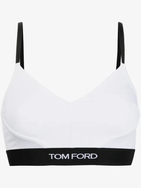 TOM FORD logo underband bralette 