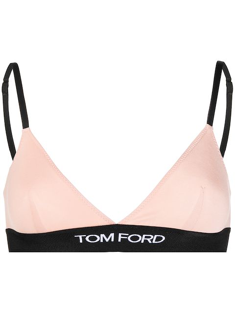 TOM FORD logo-underband bra
