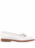 Ferragamo Viva bow-embellished loafers - White