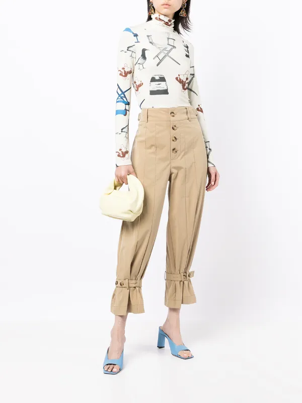 Shop Rejina Pyo Scout tapered cropped 
