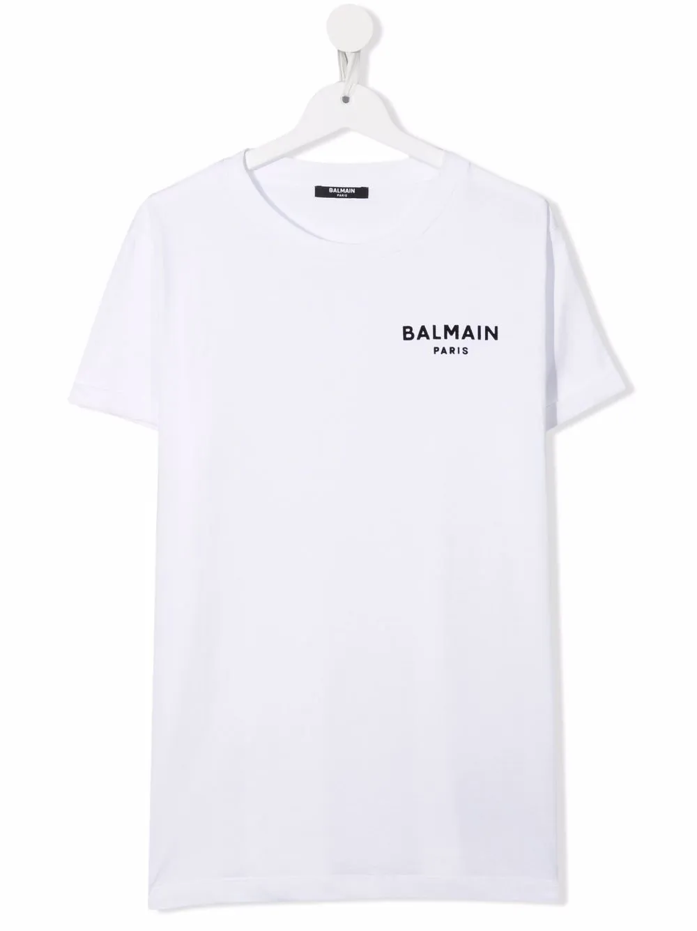 

Balmain Kids chest logo-print T-shirt - White