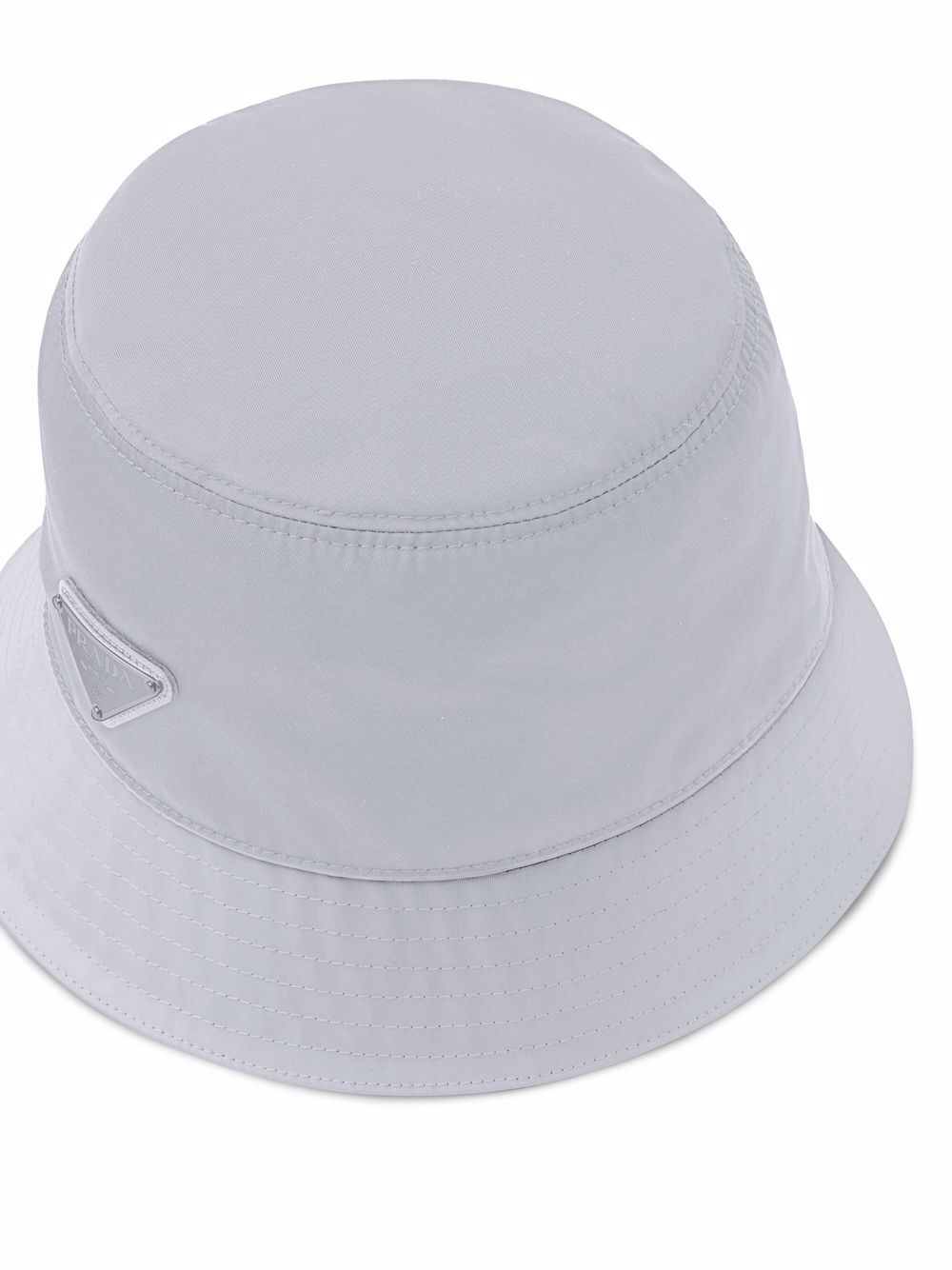 Shop Prada Re-nylon Bucket Hat In Blue