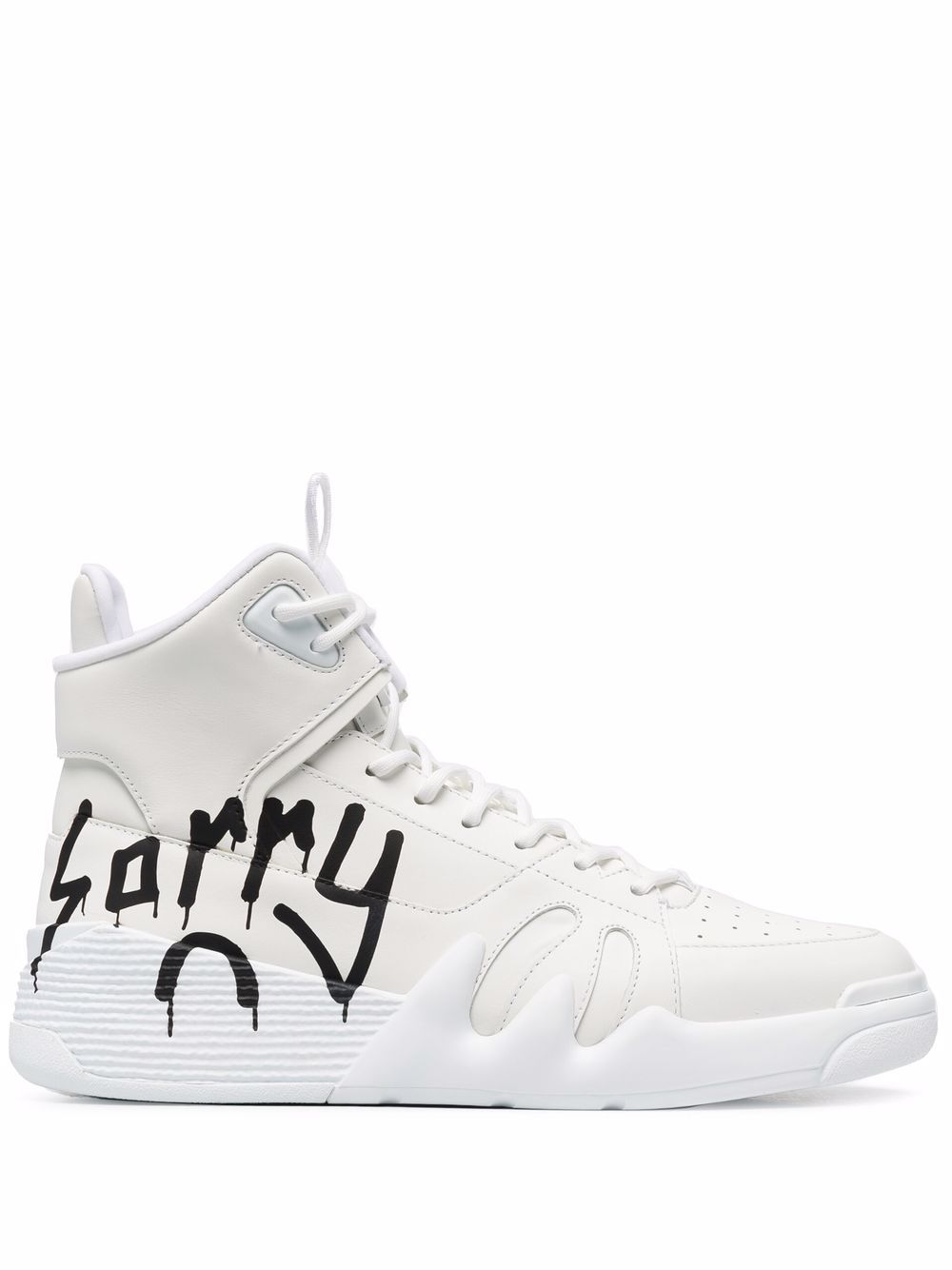 X Sorry In Advance hi-top sneakers