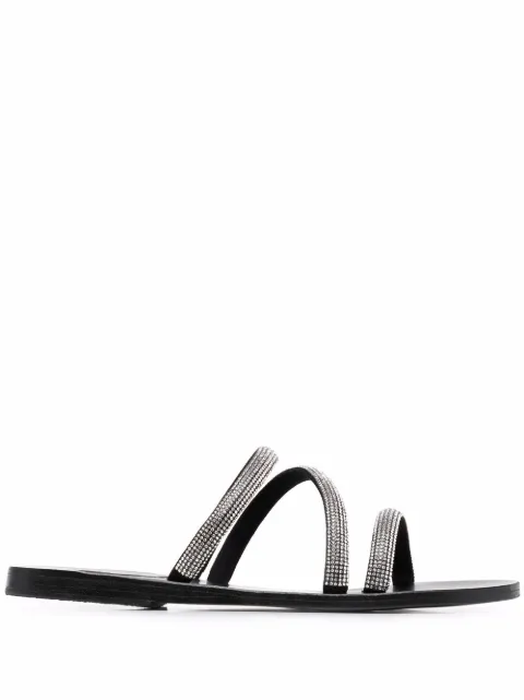 Ancient Greek Sandals Polytimi Diamante sandals
