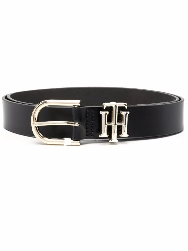 tommy hilfiger plaque belt