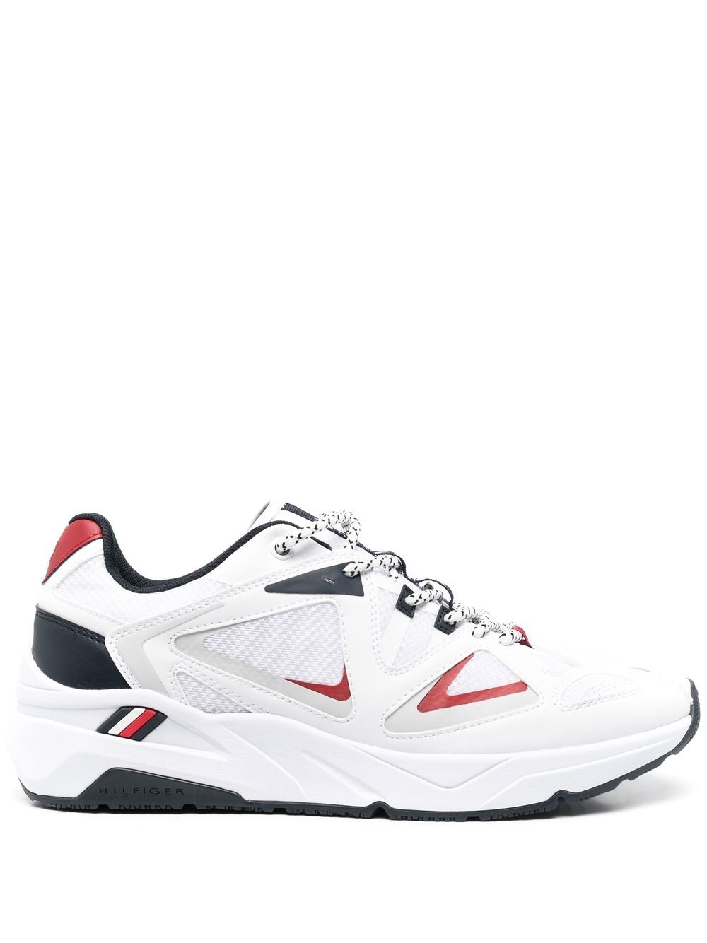 

Tommy Hilfiger tenis bajos Tech Runner - Blanco