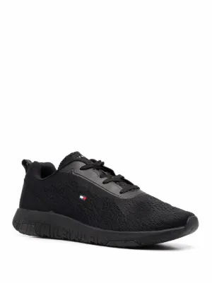 hilfiger black trainers