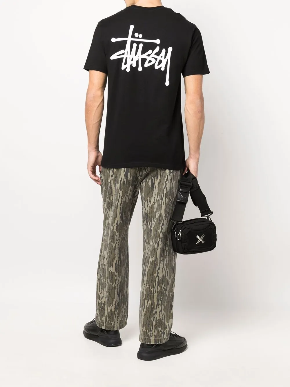 фото Stussy футболка с логотипом