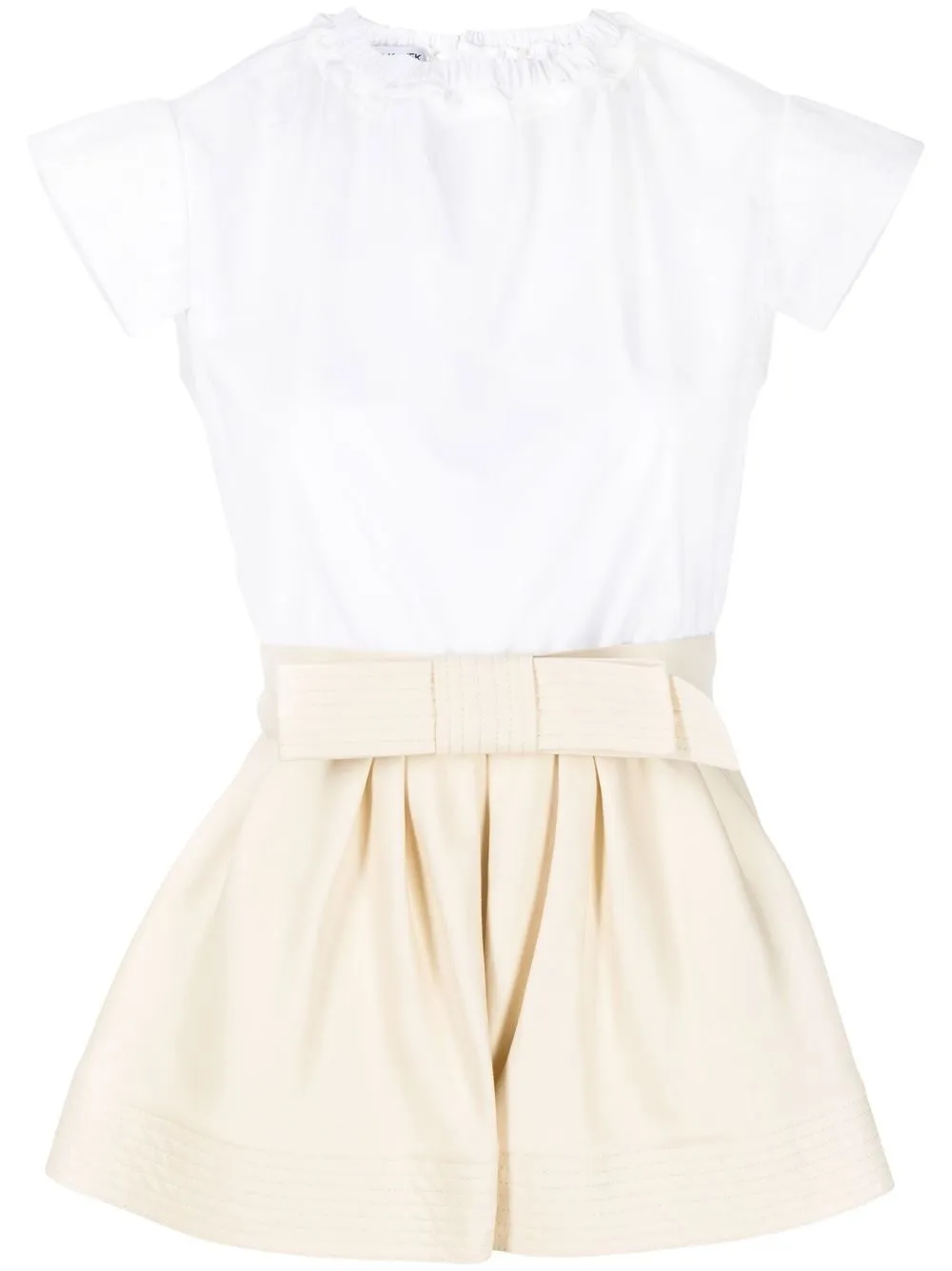 

Dice Kayek peplum sleeveless blouse - White