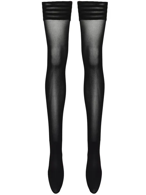 Bas à effet de transparence - Wolford - Modalova