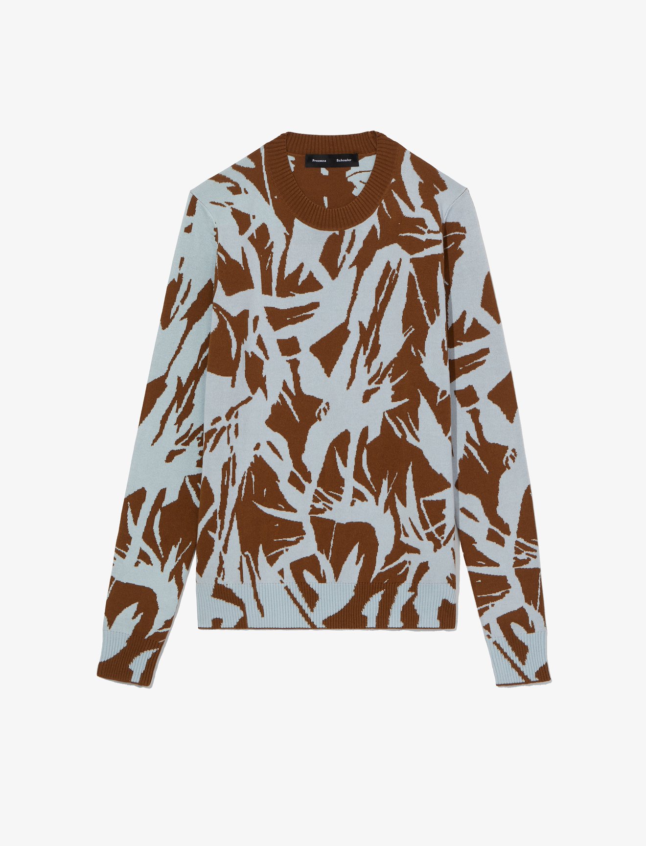 Floral Silk Jacquard Sweater #5