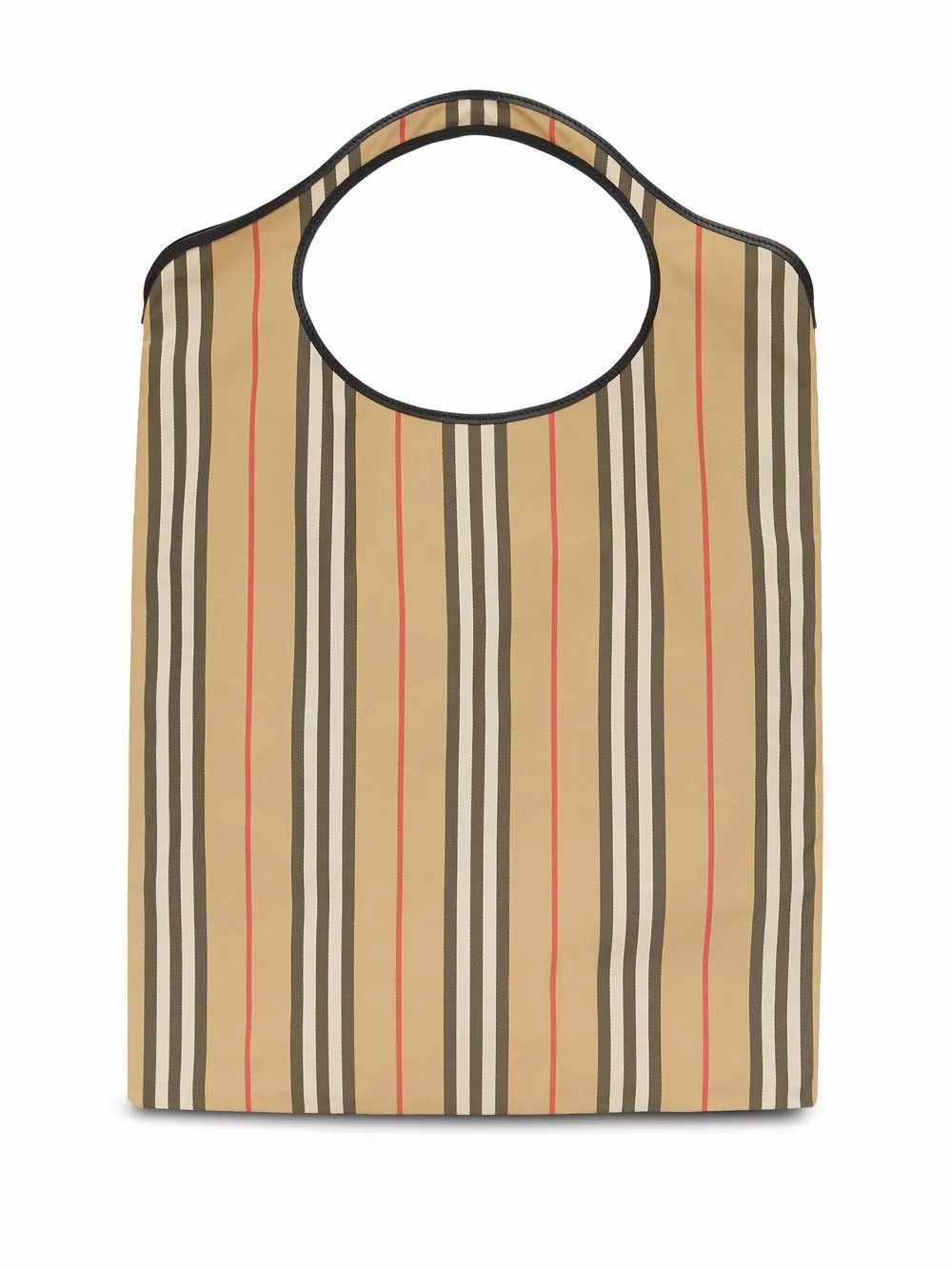 фото Burberry сумка-тоут pocket в полоску icon stripe