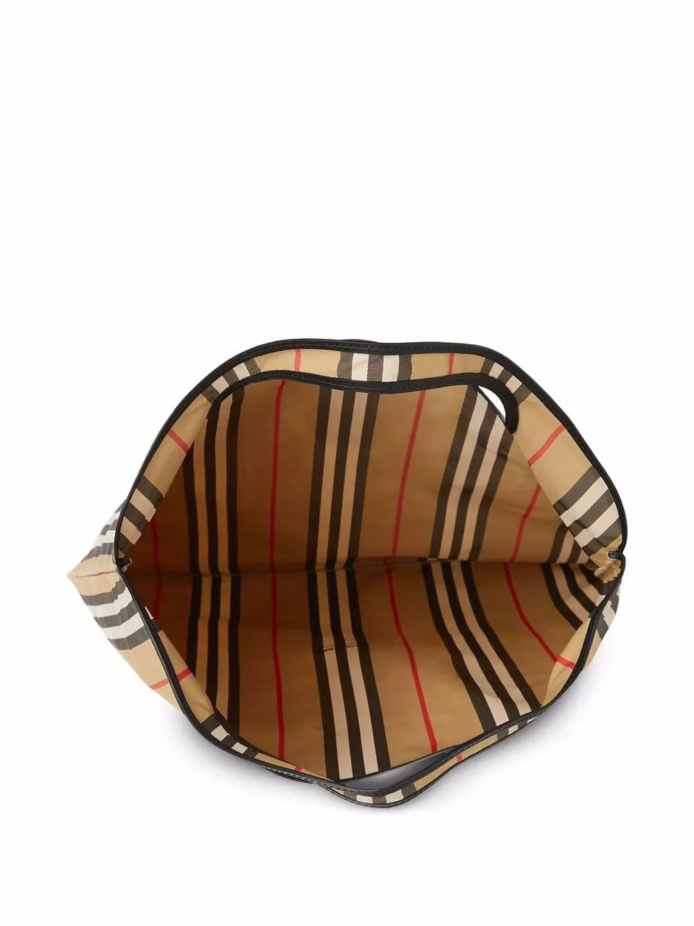 фото Burberry сумка-тоут pocket в полоску icon stripe