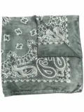 Golden Goose silk bandana scarf - Green