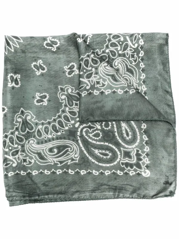 Golden Goose Silk Bandana Scarf Farfetch