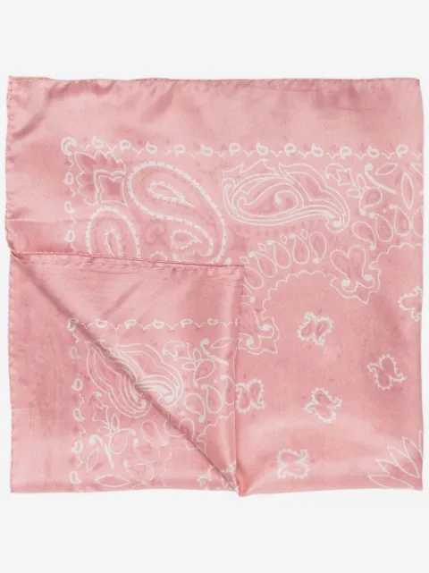 Golden Goose paisley-print silk scarf