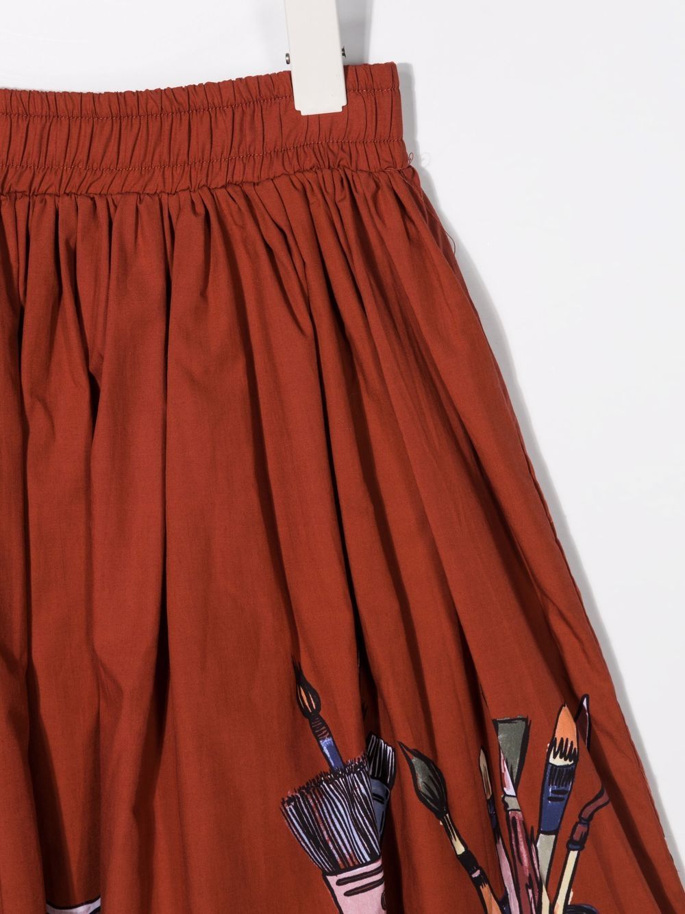 фото Molo расклешенная юбка с графичным принтом