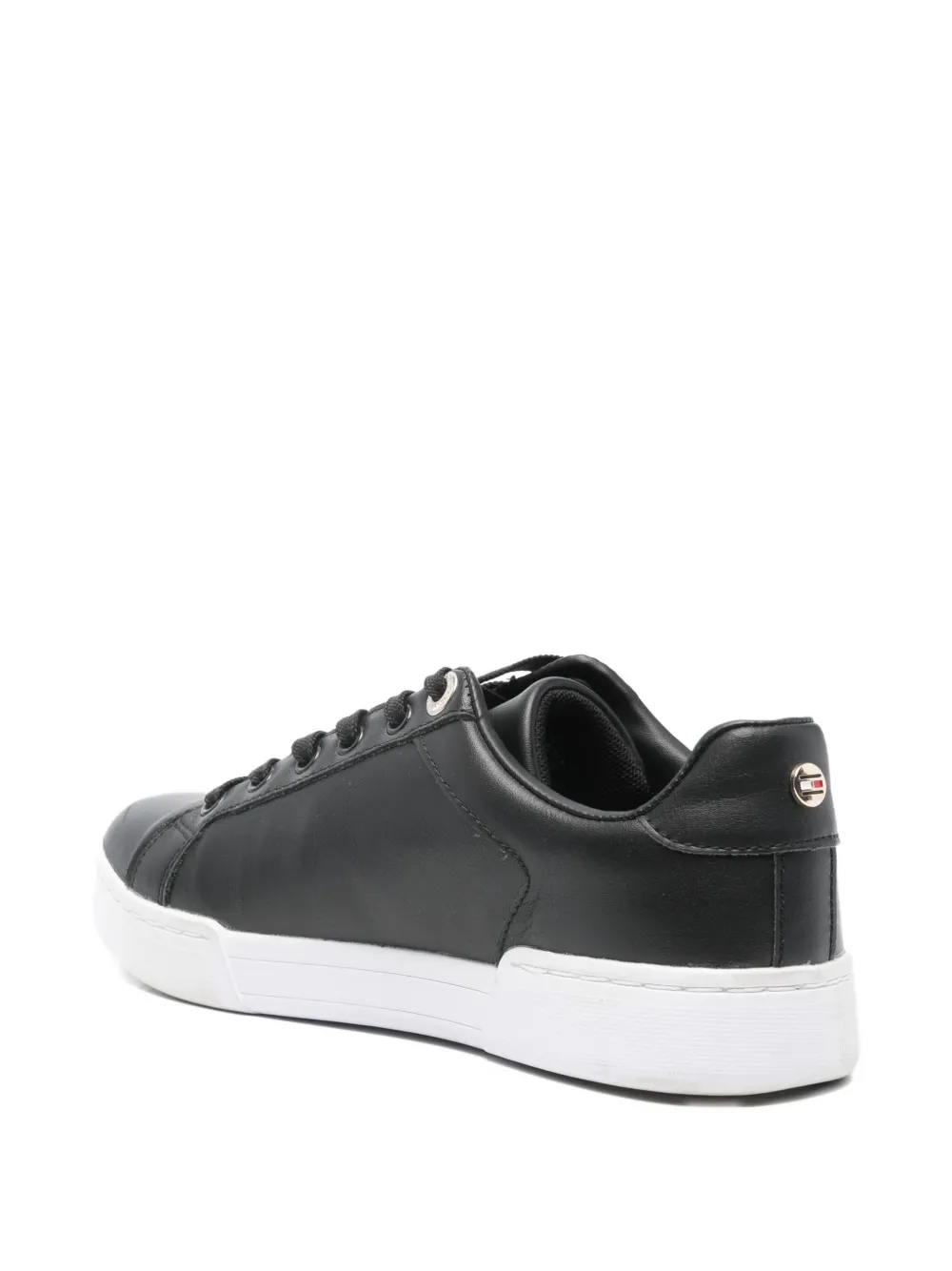 Tommy Hilfiger Elevated Court sneakers Zwart