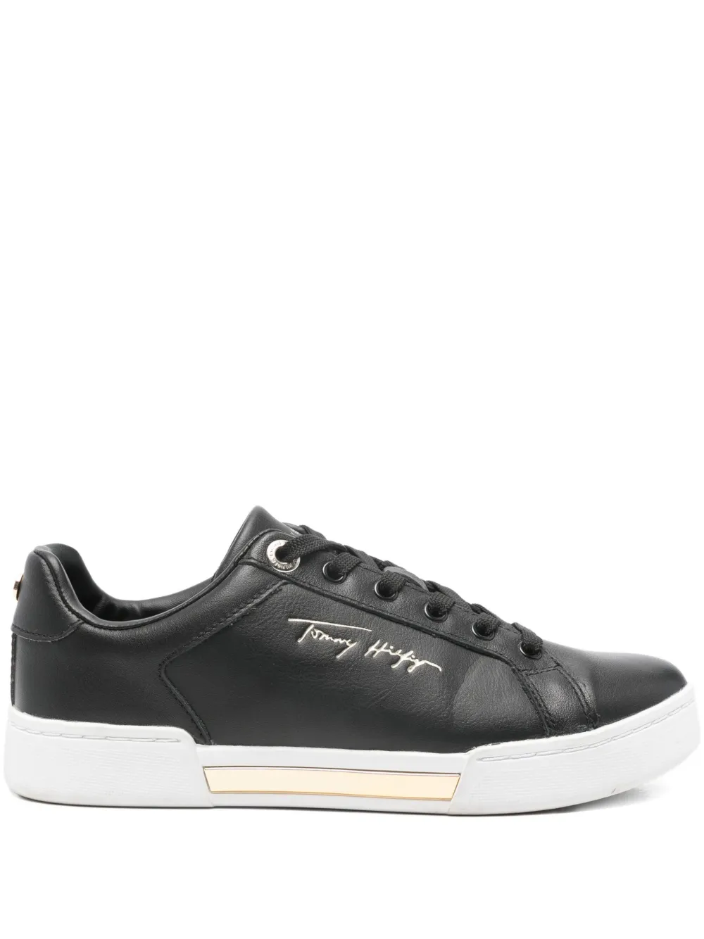 Tommy Hilfiger Elevated Court sneakers | Black | Image 1