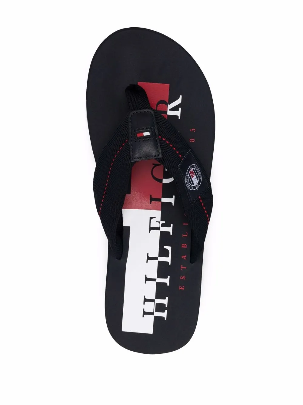 фото Tommy hilfiger шлепанцы badge с логотипом