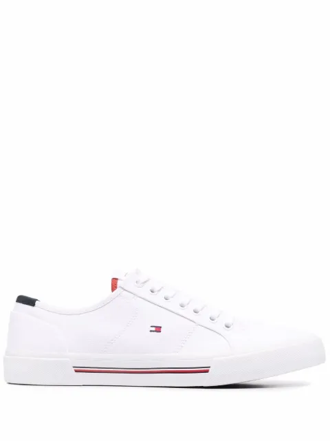 Tommy Hilfiger Tênis cano baixo com bordado de logo