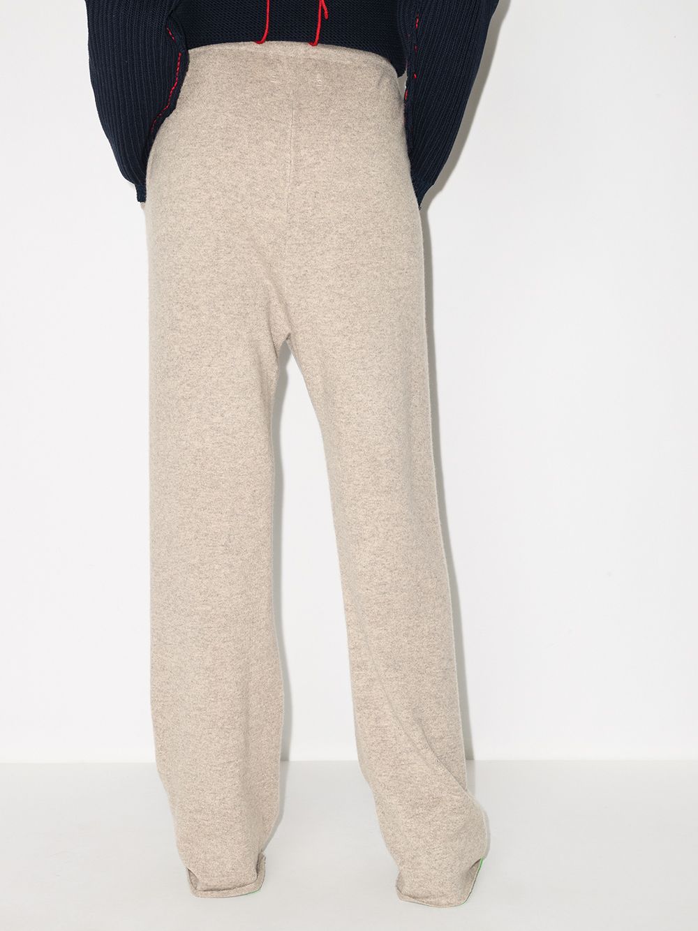 Shop Extreme Cashmere No. 142 Run Track Pants In Neutrals