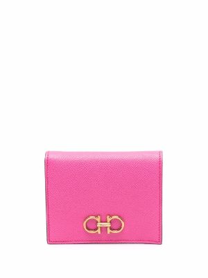 ferragamo pink wallet