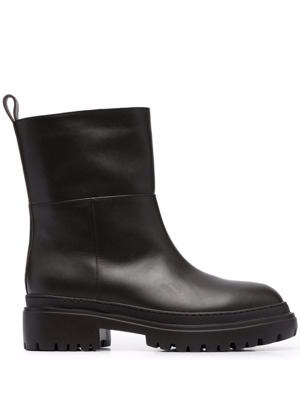 L'Autre Chose ankle leather boots