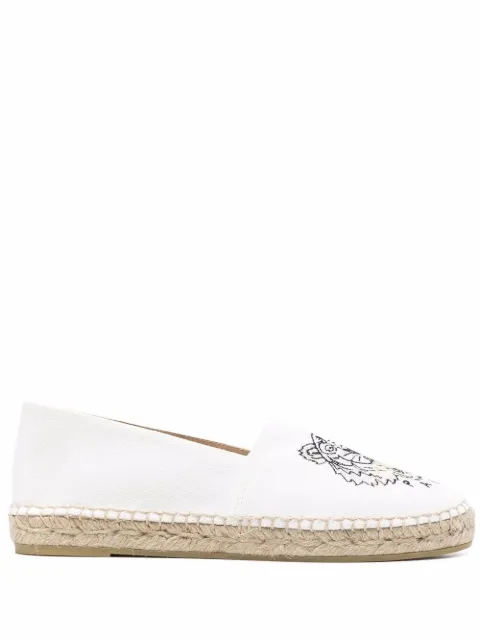 Kenzo embroidered logo espadrilles