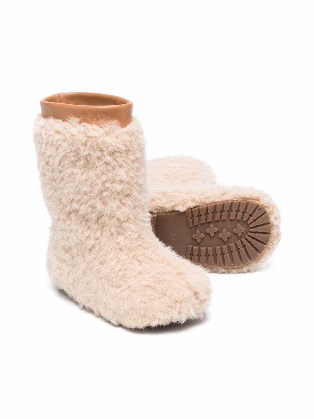 Shop Age Of Innocence Yeti Faux-shearling Snow Boots In Neutrals