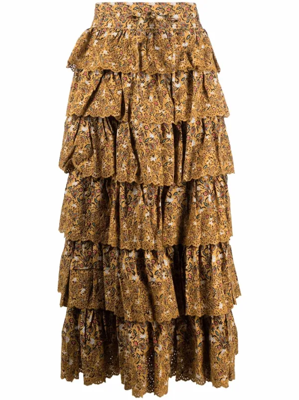 express ruffle skirt