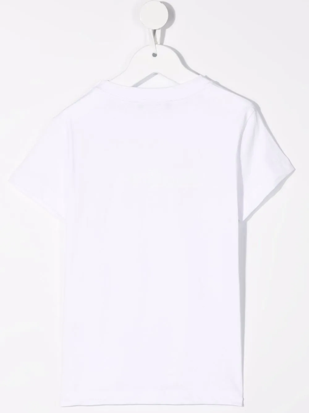 фото Balmain kids футболка с логотипом