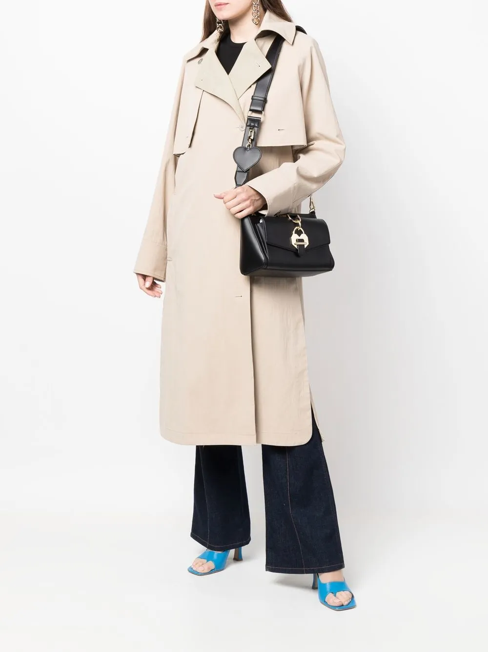 Love Moschino Bolsa Crossbody Con Candado En Forma De Corazón - Farfetch